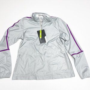 Nike Gray and Purple Women's Jacket
